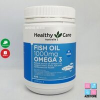 Dầu cá Fish oil Omega 3 Healthy Care - Fish Oil 1000mg Omega 3 400v