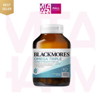 Dầu cá hàm lượng cao gấp 3 lần Blackmores Omega 3 Triple Super Strength Fish Oil 60 viên Úc