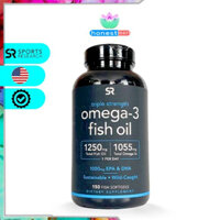 Dầu cá hàm lượng cao SR Triple Strength Omega-3 Fish Oil Softgels 150 Viên