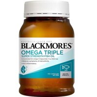Dầu cá hàm lượng cao Blackmores Omega Triple của Úc lọ 150 viên