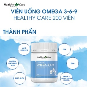 Dầu cá  Healthy Care Omega 3-6-9