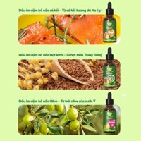 Dầu cá hồi bổ não Mămmy cho trẻ ăn dặm - Giàu Omega 3 và hàm lượng DHA cao, chai 30ml
