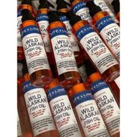 Dầu cá hồi dưỡng lông và phục hồi da cho chó mèo Alaska Life Line Premium Wild Alaskan fish oil 150ml
