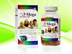 Dầu cá hồi Omega3- 1000mg