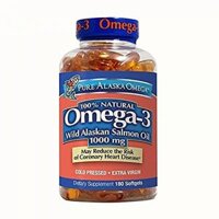 Dầu cá hồi Pure Alaska Omega-3 Wild Salmon Oil 1000mg