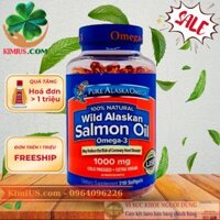 Dầu cá hồi Pure Alaska Omega-3 Wild Salmon Oil 1000mg 210 viên của Mỹ