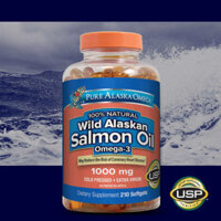 Dầu cá hồi Pure Alaska Omega-3 của Mỹ
