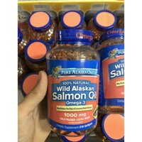🍒Dầu cá hồi Pure Alaska omega .Mỹ 210v