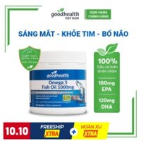 [Dầu cá - hộp 150 viên] Omega 3 1000mg  Goodhealth