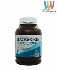 Dầu cá không mùi Blackmores Odourless Fish Oil 1000mg 400 Capsules