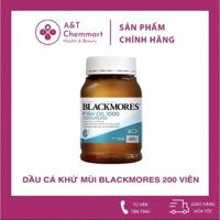 Dầu cá không mùi Blackmores Odourless Fish Oil