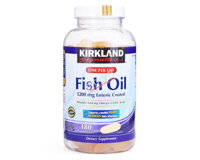 Dầu cá Kirkland Fish Oil Omega 3 (410mg EPA/274mg DHA) 180 viên