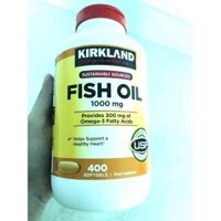 Dầu cá Kirkland Fish Oil 1000mg 400vien💊