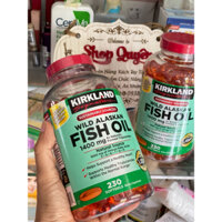Dầu Cá Kirkland Wild Alaskan Fish Oil 230 Viên