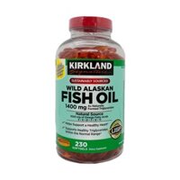 Dầu Cá Kirkland Wild Alaskan Fish Oil 1400mg