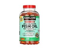 Dầu cá Kirkland Wild Alaskan Fish Oil 1400mg