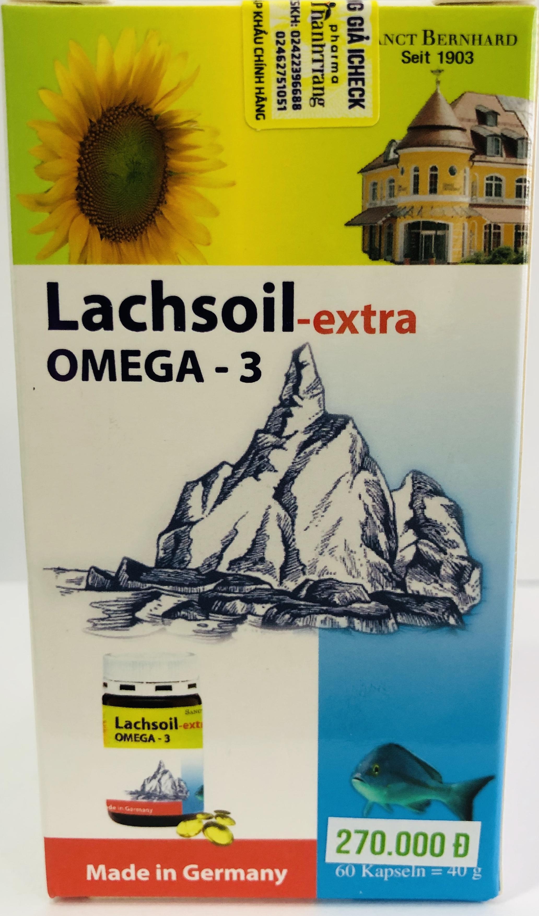 Dầu cá Lachsoil Extra Omega 3