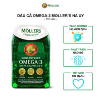 Dầu cá Moller’s Dobbel Omega-3 [112 Viên]