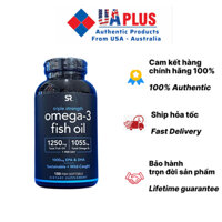 Dầu cá Mỹ SR omega 3 fish oil 150 viên - SR triple strength omega 3 fish oil 150 viên