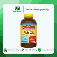 Dầu Cá NATURE MADE Fish Oil 1200mg 360mg Omega 3 Hộp 300 Viên