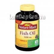 Dầu Cá Nature Made Fish Oil Omega 3 1200mg 180 Viên Của Mỹ