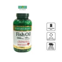 Dầu cá Nature's Bounty Fish Oil 1200mg Omega 3