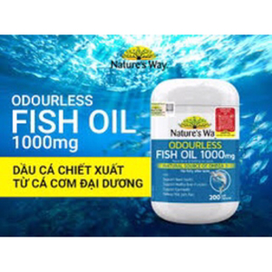 Dầu cá Nature’s Way 1000mg 200Viên
