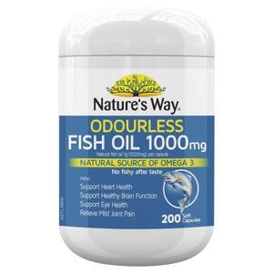 Dầu cá Nature’s Way 1000mg 200Viên