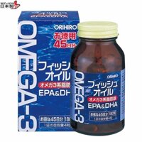 Dầu cá Omega 3 EPA & DHA Orihiro Nhật Bản hộp 180 viên