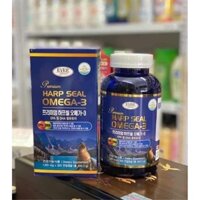 Dầu Cá Omega-3 Hải Cẩu Premium Harp Seal, Hộp 300 Viên, Giúp Giảm Mỡ Máu, Bổ Mắt, Nâng Cao Sức Khỏe - hoanggam1234