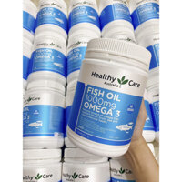 Dầu cá Omega 3 Healthy Care Fish Oil 1000mg 400 viên Chính Hãng của ÚC