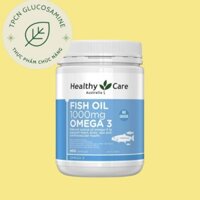 Dầu cá Omega 3 Healthy Care Fish Oil 1000mg hộp 400 viên (Úc), viên uống dầu cá bổ não sáng mắt