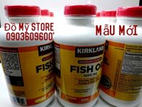 Dầu cá Omega 3 ,Kirkland Fish Oil Omega 3 1000mg (400 viên)