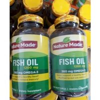 Dầu cá Omega 3 Nature Made Fish oil