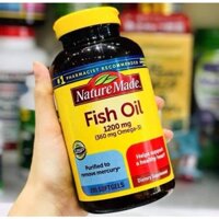 Dầu cá Omega 3 Nature Made Fish oil 1200mg