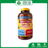 Dầu cá Omega 3 Nature Made Fish oil 1200mg hộp 300 viên