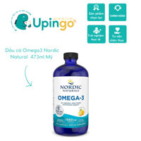 Dầu cá Omega 3 Nordic Natural cao cấp 473ml Mỹ hỗ trợ trí não và tim mạch