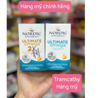 Dầu cá omega 3 -Nordic Naturals Ultimate Omega & Ultimate Omega 2X