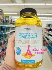 Dầu cá Omega 3 Oceans Essentials Fish Oil – Tinh chất hàm lượng siêu cao của Pháp