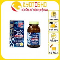 Dầu cá Omega 3 Orihiro Fish Oil Nhật Bản tốt cho mắt, tim mạch và não hộp 180 viên