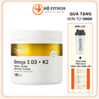 Dầu Cá Omega 3 Vitamin D3 + K2 Ostrovit (90 viên) bổ sung dưỡng chấ phát triển cơ bắp, xương khớp.