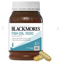 DẦU CÁ (OMEGA3) FISH OIL 1000 BLACKMORES 200 VIÊN CỦA ÚC