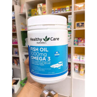 Dầu cá Omega3 Healthy Care Fish Oil 1000mg -400 viên Úc
