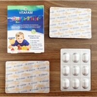 Dầu cá Omega3 kids DHA và vitamin D dạng viên kẹo dẻo