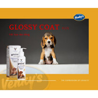 Dầu cá phục hồi nuôi dưỡng da và lông cho chó mèo venky venworld Glossy coat plus omega 5 and omega 3 biotin 200ml