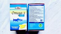 Dầu cá UBB Omega-3 Alaska Fish Oil hỗ trợ giảm mỡ máu, phát triển trí não H100v