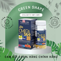 Dầu Cá Ultra Omega 3 6 9 Mỹ - Giảm Mỏi Mắt, Khô Mắt, Tốt Cho Tim Mạch - Hộp 100 viên . (CHE TÊN SP)