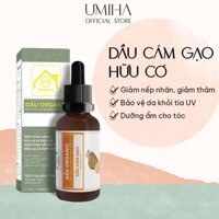 Dầu Cám Gạo Nguyên Chất Umiha 10ml | Virgin Rice Bran Oil 100% Organic