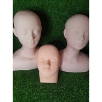 Đầu Canh học massage, bấm huyệt - Đầu canh nửa người, Manocanh học bấm huyệt,  massage cổ vai gáy massage mặt