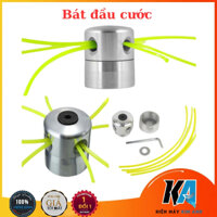 Đầu cắt cước máy cắt cỏ bát cước bằng hợp kim nhôm lưỡi cắt cước dùng cho máy cắt cỏ dùng pin 2400W và máy cắt cỏ xăn